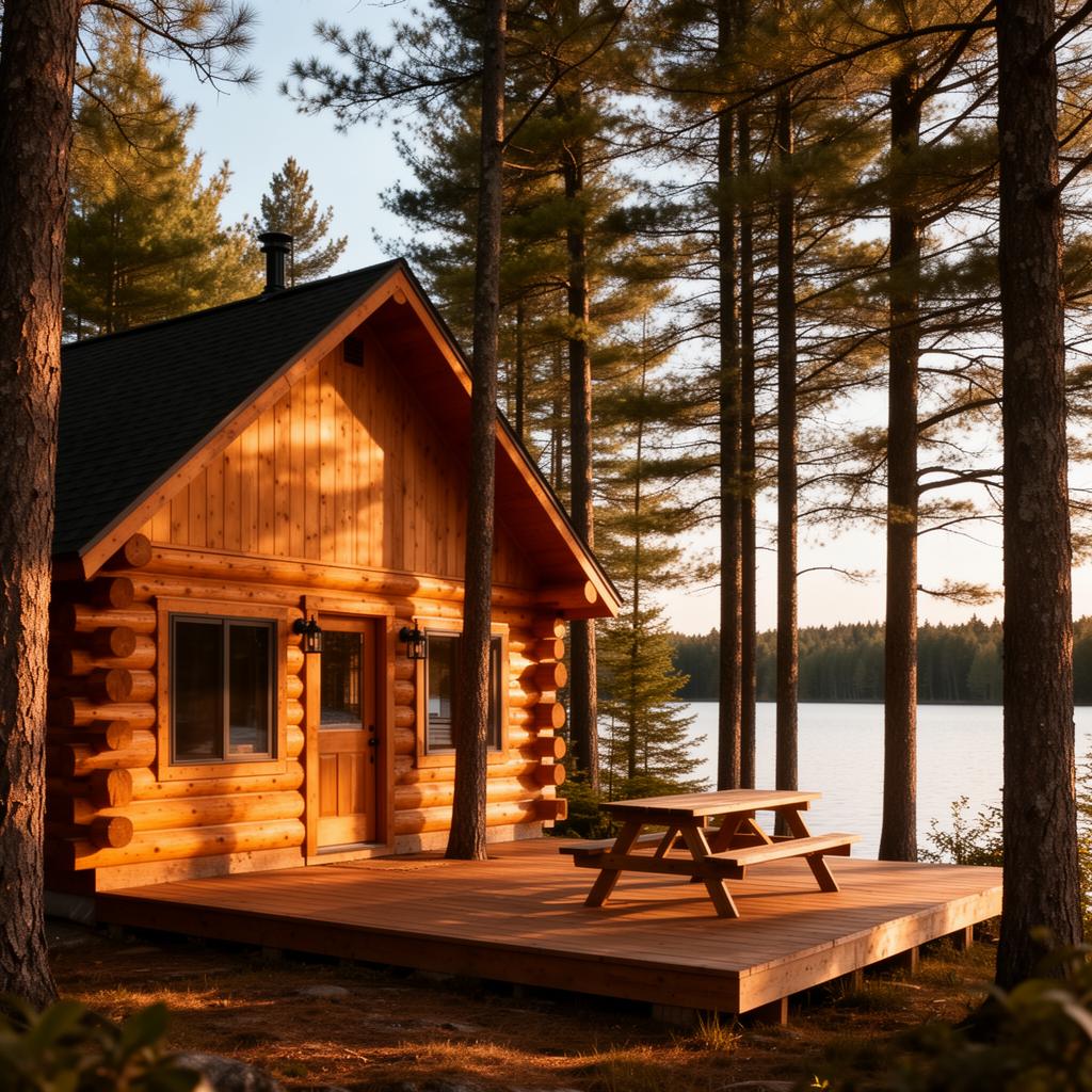 Cabin exterior